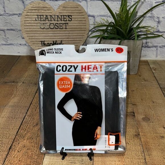 32 Degrees Heat Womens Ultra Soft Thermal Lightweight Mock Neck Long Sleeve Top - Picture 5 of 10